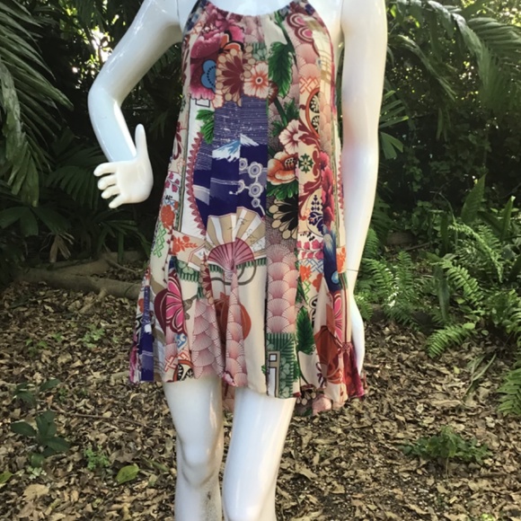 Vintage Adrian Barra silk mini Dress - Picture 8 of 8